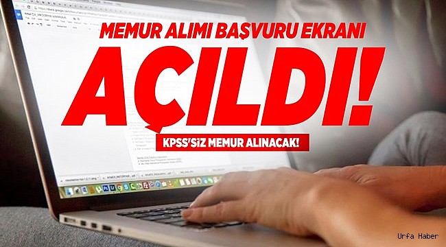 İŞKUR memur alımı başvuru ekranı açıldı! KPSS'siz memur alınacak!