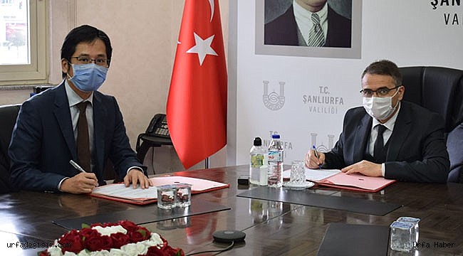 Japonya'dan Şanlıurfa'ya büyük destek