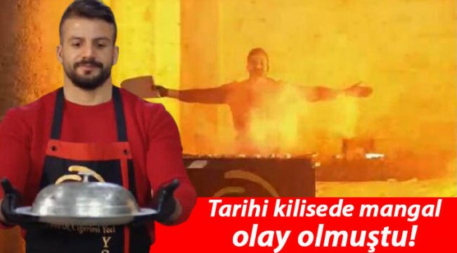 Tarihi Germuş Kilisesi'nde mangal yakıp kebap yapmıştı! Yusuf Can Güçtekin kendisini savundu
