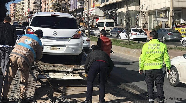 Haliliye'de trafik kazası: 2 yaralı