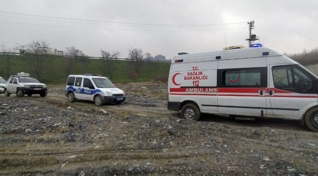 Hızlı tren tüneli girişinde yanmış erkek cesedi bulundu