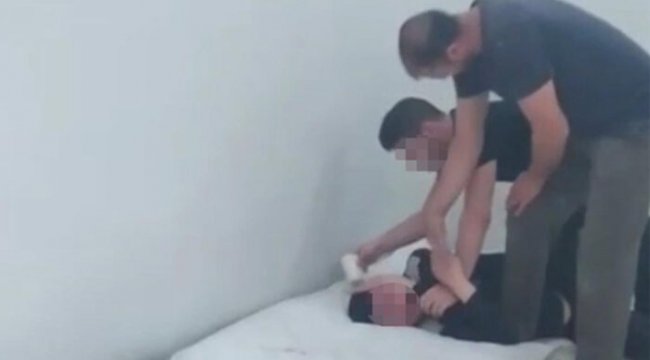 İzmir’de engelli bakım merkezindeki dehşet anları kamerada