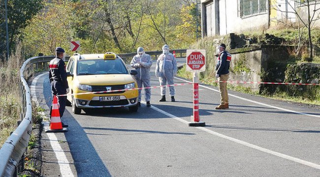 Samsun’dan Rize’ye ‘tam kapanma’