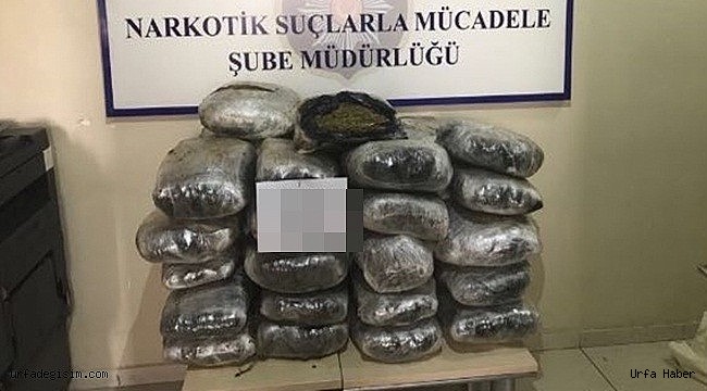 Urfa'da binlerce uyuşturucu hap ele geçirildi