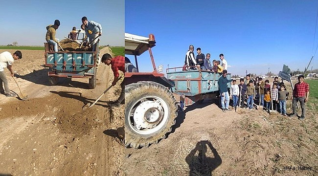 Urfalı Köylüler Kendi Yollarını Kendileri Yaptı
