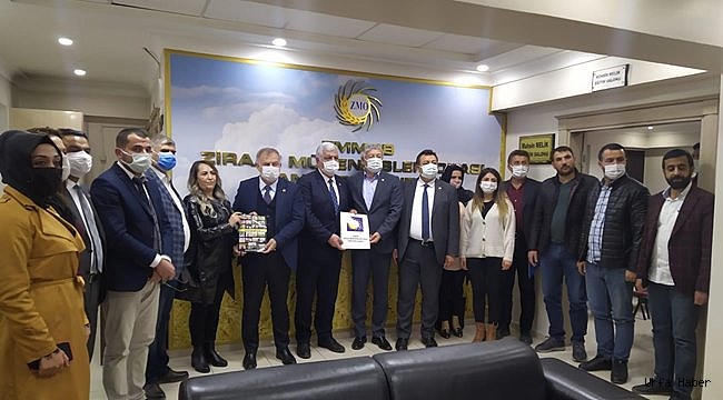 CHP Heyetinden Ziraat Mühendisleri Odası'na Ziyaret