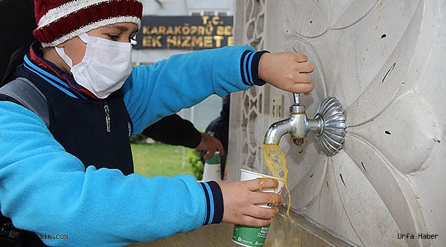 Musluktan sıcak çorba!