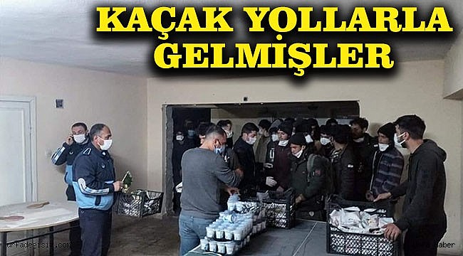 Şanlıurfa'da 82 Afgan yakalandı!