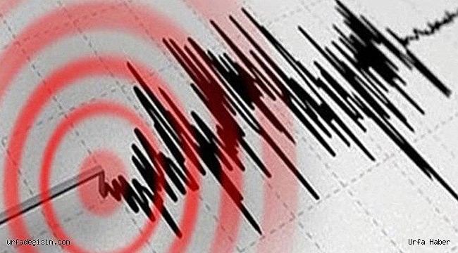 Şanlıurfa'da deprem!