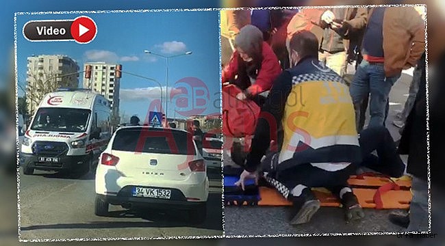 Şanlıurfa’da otomobilin çarptığı yaya ağır yaralandı.