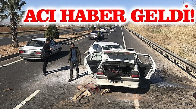Şanlıurfa'daki kazada ölü sayısı 2'ye yükseldi!