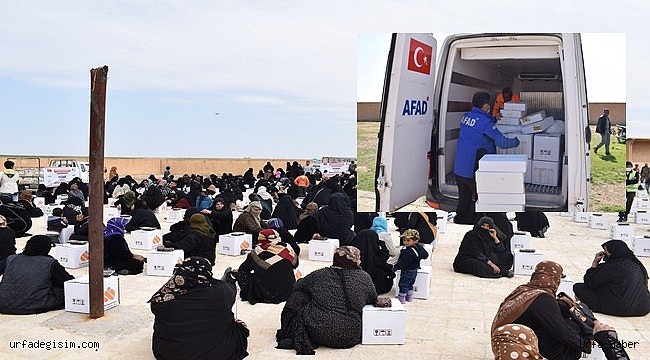Şanlıurfa'dan 28 tır dolusu yardım Suriye'ye ulaştı