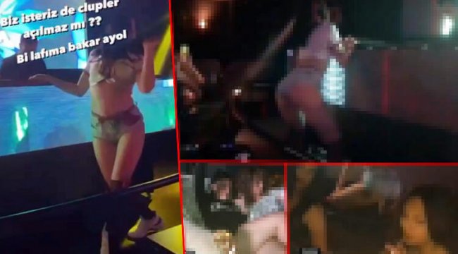Antalya'da kısıtlamada tepki çeken görüntüler! Toplanıp parti verdiler
