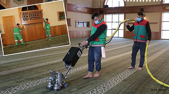 Camiler Ramazan'a hazırlanıyor