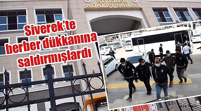 Cinayet zanlıları adliyeye sevk edildi