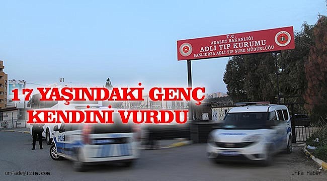 Şanlıurfa'nın ilçesinde intihar!