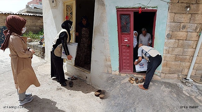 Viranşehir'de bin aileye yardım yapıldı