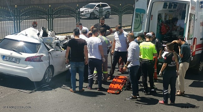 Aşırı hız kazaya neden oldu! 4 ağır yaralı