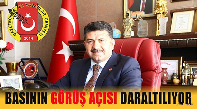Basına engel olmayın!