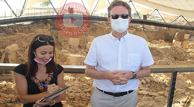 Büyükelçi Meyer Landrut Göbeklitepe'de