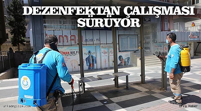 Haliliye Belediyesi tedbiri bırakmıyor