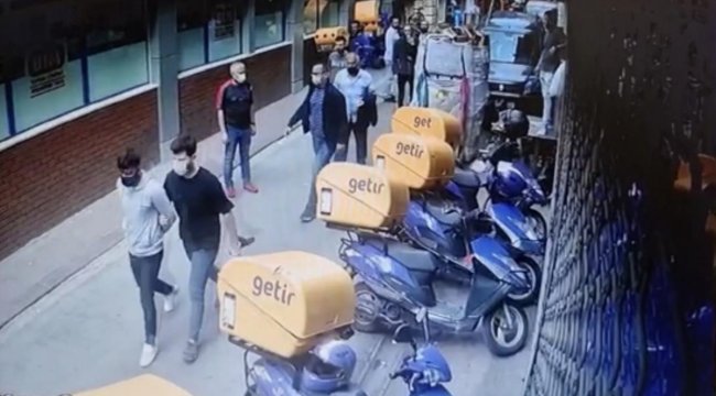 İstanbul'da yaşlı kadını 'FETÖ' yalanıyla dolandıran şahsa suçüstü baskını kamerada
