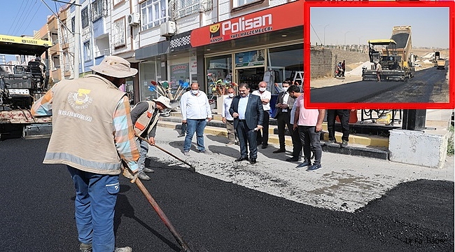Başkan Canpolat: Asfalt Çalışmaları, Ahmet Yesevi'ye Hayırlı Olsun