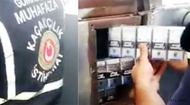 Gümrükte kaçak sigara ele geçirildi