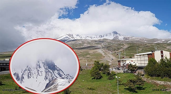 Haziran ayında kar yağdı