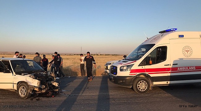 Otomobil ile minibüs çarpıştı: 4 yaralı