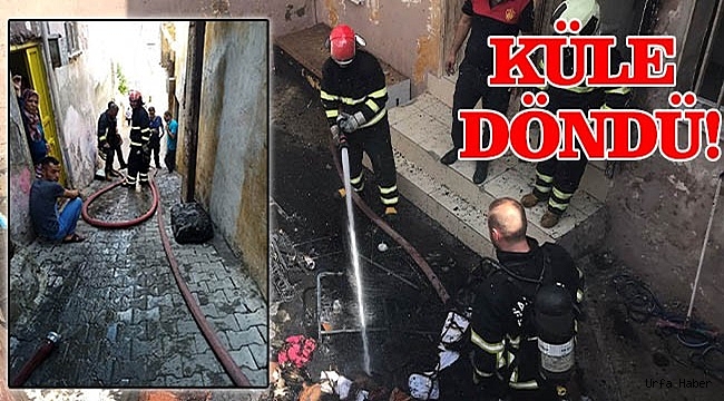 Şanlıurfa'da Mesken Yangını!
