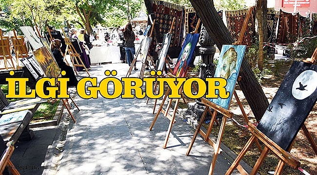 Şanlıurfa'nın ilçesinde el sanatları sergisi açıldı