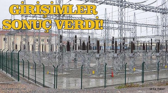 Şanlıurfa OSB'ye kesintisiz elektrik verilecek!