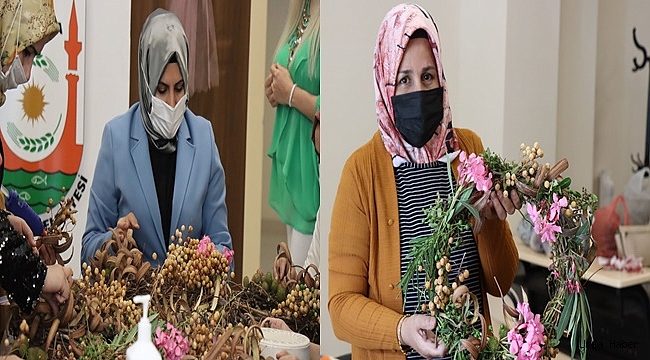 Urfa'da kurulan atölyelerde kadınlar eğitim alıyor!