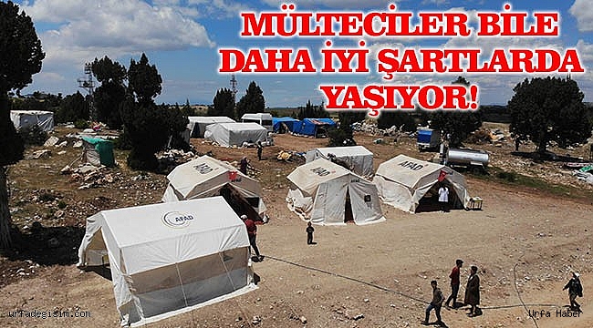 Urfalı çocuklar mülteci gibi yaşıyor!