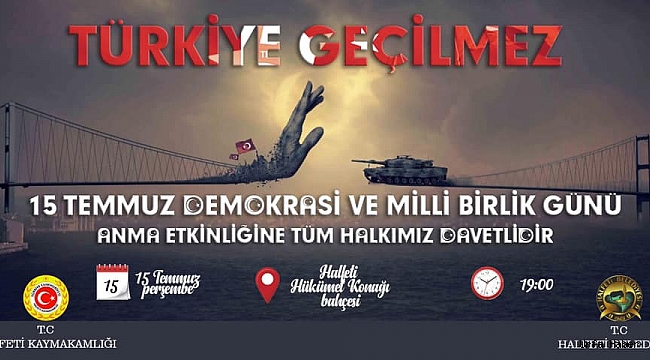 Başkan Albayrak’ın 15 Temmuz Mesajı