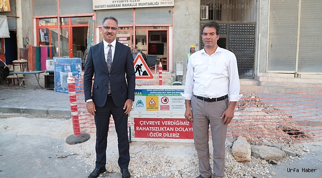 Başkan Kuş, Doğalgaz Çalışmalarını Yerinde İnceledi