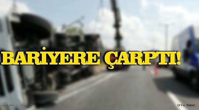 Devrilen TIR'da baba oğul hayatını kaybetti!
