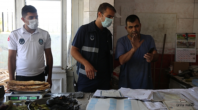 Haliliye’de Zabıtadan Fırın Denetimi
