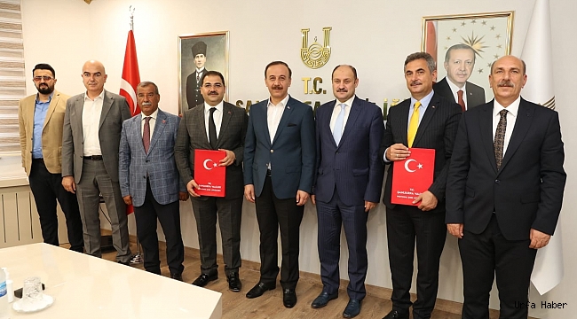 Haliliye Mamakla kardeş ilçe oldu