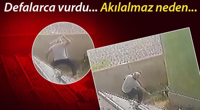 Ataşehir'de kan donduran anlar! Kendini böyle savundu