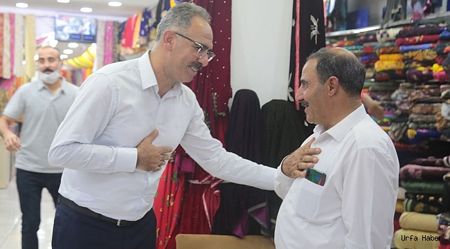 Başkan Kuş, esnaf ve vatandaşla buluştu