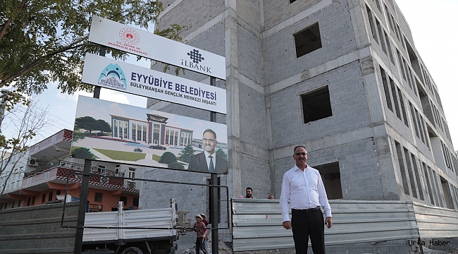 Eyyübiye'de Devasa Eserler Bir Bir Yükselmeye Devam Ediyor