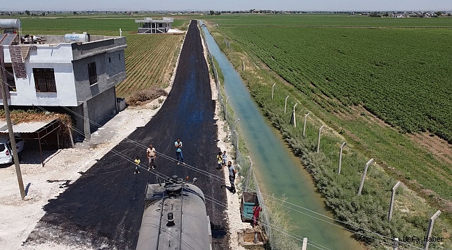 Harran’da Grup Yolları Yenileniyor