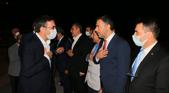 Cevdet Yılmaz Fuar için Urfa'da