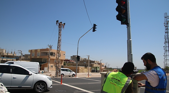 Şanlıurfa'da Üst Geçit Yerine Akıllı Sinyalize Sistemi