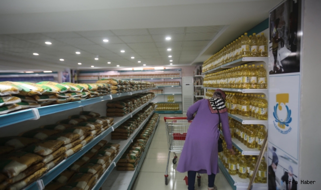 Haliliye Belediyesi, sosyal market hizmeti 23 bin 207 haneye ulaştı