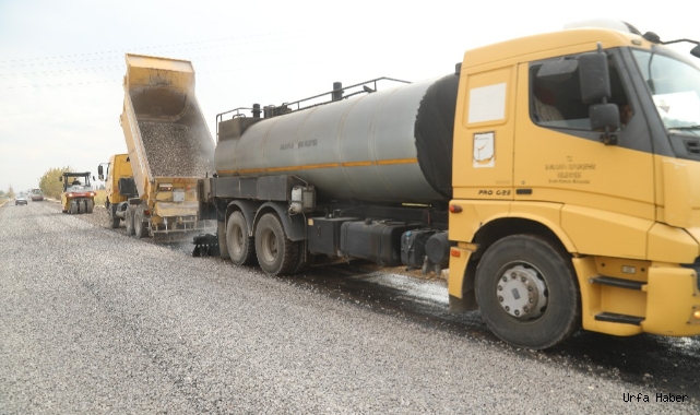 Suruç kırsalında yol çalışmaları devam ediyor