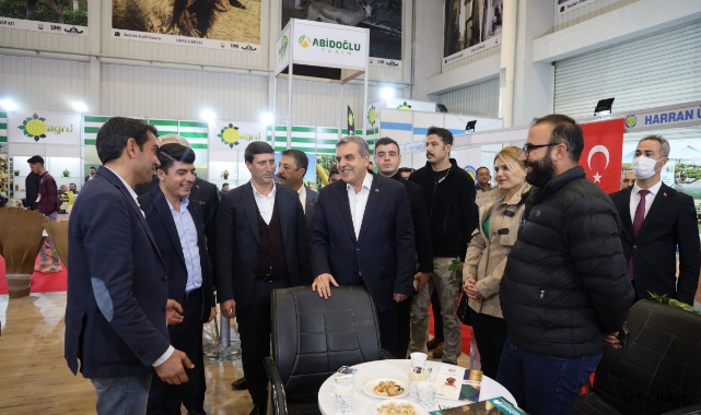 Beyazgül, Tarım ve Hayvancılık Fuarını gezdi