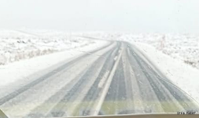 Karacadağ'a yılın ilk karı düştü